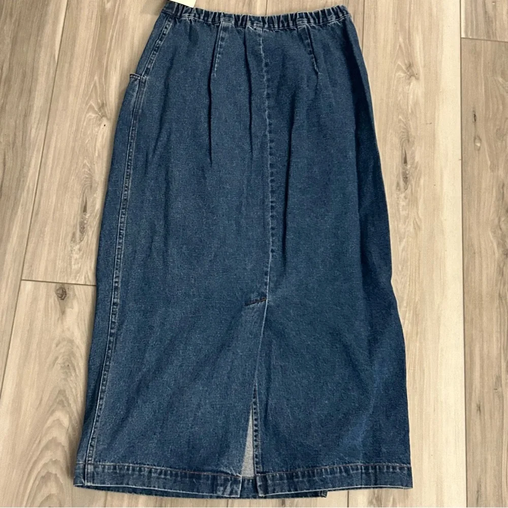 NWT Vintage Stonebridge Denim Jacket Wrap Skirt Set NOS Size 8 Petite READ - Picture 6 of 15